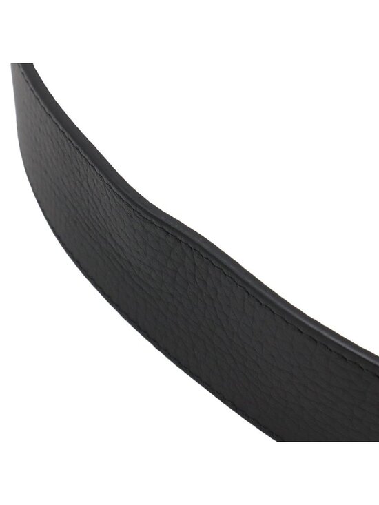 Louis Vuitton Ceinture LV Initial 40 mm Reversible Belt Taurillon Leather Black
